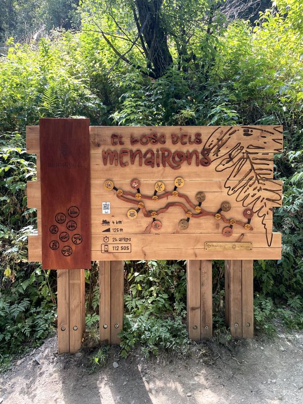 Galeria d'imatges de la ruta Bosc dels Menairons